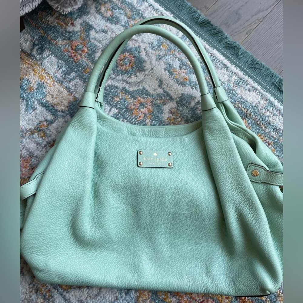 Mint Green Kate Spade Top Handle Bag